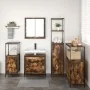 5-teiliges Badmöbel-Set aus geräucherter Eiche mit abgeleitetem Holz von , Badezimmermöbel - Ref: Foro24-3328371, Preis: 302,...