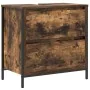 5-teiliges Badmöbel-Set aus geräucherter Eiche mit abgeleitetem Holz von , Badezimmermöbel - Ref: Foro24-3328371, Preis: 302,...
