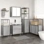 5-teiliges Badmöbel-Set aus Holz in Sonoma Grey von , Badezimmermöbel - Ref: Foro24-3328372, Preis: 311,72 €, Rabatt: %
