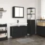 2-teiliges Badmöbel-Set aus schwarzem Eichenholz von , Badezimmerwaschtische - Ref: Foro24-3328374, Preis: 168,75 €, Rabatt: %