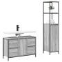 2-teiliges Badezimmermöbel-Set Sonoma Grey aus aufwendigem Holz von , Badezimmerwaschtische - Ref: Foro24-3328377, Preis: 163...