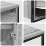 2-teiliges Badezimmermöbel-Set Sonoma Grey aus aufwendigem Holz von , Badezimmerwaschtische - Ref: Foro24-3328377, Preis: 163...