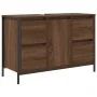 Juego de Muebles de Baño de 2 Piezas en Madera de Roble Marrón de , Tocadores de baño - Ref: Foro24-3328378, Precio: 163,80 €...