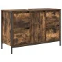 3-teiliges Badmöbel-Set aus Holz aus geräucherter Eiche von , Badezimmerwaschtische - Ref: Foro24-3328381, Preis: 204,05 €, R...