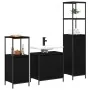 3 Piece Bathroom Furniture Black Oak Elaborated Wood by , bathroom vanities - Ref: Foro24-3328394, Price: 178,92 €, Discount: %