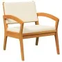 5-teiliges Bistro-Set mit Kissen aus massivem Akazienholz von , Outdoor-Sofas - Ref: Foro24-3328619, Preis: 385,03 €, Rabatt: %
