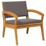 5-Piece Bistro Set with Cushions - Solid Acacia Wood | Foro24.es | Tu tienda online para hogar, jardín y más Foro24.es