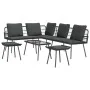4-Piece Garden Sofa Set with Black Synthetic Rattan Cushions by , Outdoor sofas - Ref: Foro24-3328650, Price: 424,82 €, Disco...