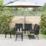 4-Piece Garden Sofa Set with Black Synthetic Rattan Cushions by , Outdoor sofas - Ref: Foro24-3328650, Price: 424,82 €, Disco...