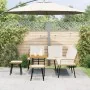 4-teiliges Gartensofa-Set mit Kissen aus natürlichem Rattan von , Outdoor-Sofas - Ref: Foro24-3328655, Preis: 444,54 €, Rabat...