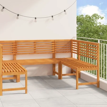 Juego de Muebles de Jardín de 5 Piezas en Madera Maciza de Acacia de , Bancos de jardín - Ref: Foro24-3328690, Precio: 458,03...