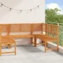 Juego de Muebles de Jardín de 5 Piezas en Madera Maciza de Acacia de , Bancos de jardín - Ref: Foro24-3328690, Precio: 458,03...