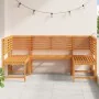 Juego de Muebles de Jardín de 5 Piezas en Madera Maciza de Acacia de , Bancos de jardín - Ref: Foro24-3328690, Precio: 458,03...