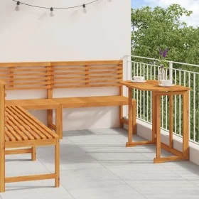 4-Piece Acacia Garden Dining Set by , garden benches - Ref: Foro24-3328693, Price: 500,56 €, Discount: %