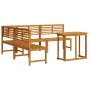 Conjunto de Comedor de Jardín de Acacia de 4 Piezas de , Bancos de jardín - Ref: Foro24-3328693, Precio: 501,55 €, Descuento: %