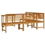 Conjunto de Comedor de Jardín de Acacia de 4 Piezas de , Bancos de jardín - Ref: Foro24-3328693, Precio: 501,55 €, Descuento: %