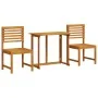 Conjunto de Bistro de Jardín de 3 Piezas de Madera Maciza de Acacia de , Mesas de jardín - Ref: Foro24-3328694, Precio: 226,4...