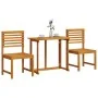 Conjunto de Bistro de Jardín de 3 Piezas de Madera Maciza de Acacia de , Mesas de jardín - Ref: Foro24-3328694, Precio: 226,4...