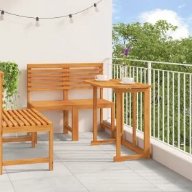 4-Piece Garden Dining Set made of Solid Acacia Wood by , Garden tables - Ref: Foro24-3328695, Price: 317,83 €, Discount: %