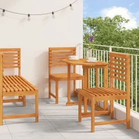 5-Piece Garden Dining Set made of Solid Acacia