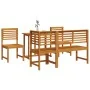 5-Piece Garden Dining Set made of Solid Acacia Wood | Foro24.es | Tu tienda online para hogar, jardín y más Foro24.es