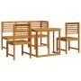 5-Piece Garden Dining Set made of Solid Acacia Wood | Foro24.es | Tu tienda online para hogar, jardín y más Foro24.es