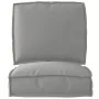 Set of Pallet Cushions Set of 2 Gray Polyester Fabric | Foro24.es | Tu tienda online para hogar, jardín y más Foro24.es