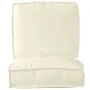 Set of Pallet Cushions Set of 2 Large Polyester Cream by , Cushions for chairs and sofas - Ref: Foro24-3329041, Price: 41,37 ...