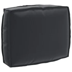 Satz Kissen für Paletten 2 Stück Schwarz Polyester Medium von , Kissen für Stühle und Sofas - Ref: Foro24-3329043, Preis: 41,...