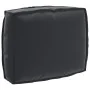 Set of cushions for pallets 2 units Black Polyester Medium by , Cushions for chairs and sofas - Ref: Foro24-3329043, Price: 4...