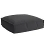 Set of cushions for pallets 2 units Black Polyester Medium by , Cushions for chairs and sofas - Ref: Foro24-3329043, Price: 4...