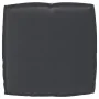 Set of cushions for pallets 2 units Black Polyester Medium by , Cushions for chairs and sofas - Ref: Foro24-3329043, Price: 4...