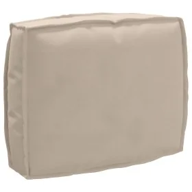 Set of Pallet Cushions Set of 2 Taupe Polyester