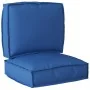 Set of Cushions for Pallets Set of 2 Royal Blue Polyester | Foro24.es | Tu tienda online para hogar, jardín y más Foro24.es