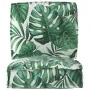 Set of pallet cushions Set of 2 Leaf pattern Polyester | Foro24.es | Tu tienda online para hogar, jardín y más Foro24.es