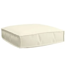 Set of pallet cushions Set of 2 Cream Oxford