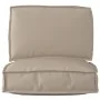 Set of pallet cushions Set of 2 Color taupe by , Cushions for chairs and sofas - Ref: Foro24-3329054, Price: 48,67 €, Discoun...