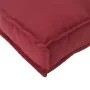 Set of Pallet Cushions Set of 2 Wine Red Polyester Standard | Foro24.es | Tu tienda online para hogar, jardín y más Foro24.es