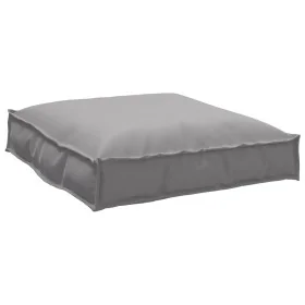 Set of pallet cushions Set of 2 Gray Polyester
