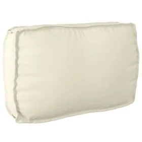Juego de Cojines de Palets Set de 2 Crema Poliéster de , Cojines para sillas y sofás - Ref: Foro24-3329061, Precio: 52,84 €, ...