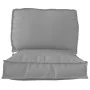 Set Palettenkissen 2er-Set Grau Polyester | Foro24.es | Tu tienda online para hogar, jardín y más Foro24.es