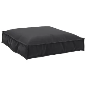 2 Piece Black Polyester Rectangular Pallet