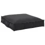 2 Piece Black Polyester Rectangular Pallet Cushion Set | Foro24.es | Tu tienda online para hogar, jardín y más Foro24.es