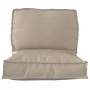 Set Kissen für Paletten 2er Set Taupe Polyester | Foro24.es | Tu tienda online para hogar, jardín y más Foro24.es