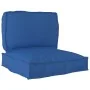 Set Kissen für Paletten 2er Set Königsblau Polyester von , Kissen für Stühle und Sofas - Ref: Foro24-3329066, Preis: 52,61 €,...