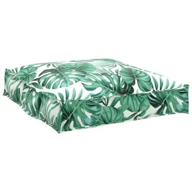 Set of Pallet Cushions Set of 2 Polyester Leaf