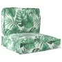 Set of Pallet Cushions Set of 2 Polyester Leaf Pattern | Foro24.es | Tu tienda online para hogar, jardín y más Foro24.es