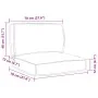 Pallet Cushion Set Set of 2 Rainforest Polyester | Foro24.es | Tu tienda online para hogar, jardín y más Foro24.es