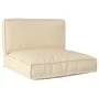 Set of Pallet Cushions Set of 2 Beige Polyester Medium | Foro24.es | Tu tienda online para hogar, jardín y más Foro24.es