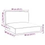 Set of Pallet Cushions Set of 2 Beige Polyester Medium | Foro24.es | Tu tienda online para hogar, jardín y más Foro24.es